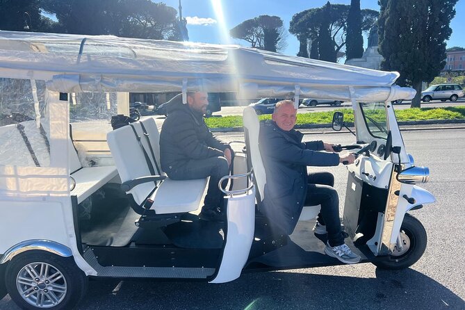 Rome:Tuk-Tuk Private Tour of the City Center - The Mouth of Truth and the Forum Boarium