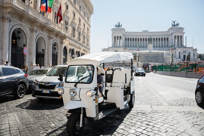 Rome Tuk-tuk Tour with Hotel Pickup and Prosecco - Aventine Hill and the Orange Tree Garden