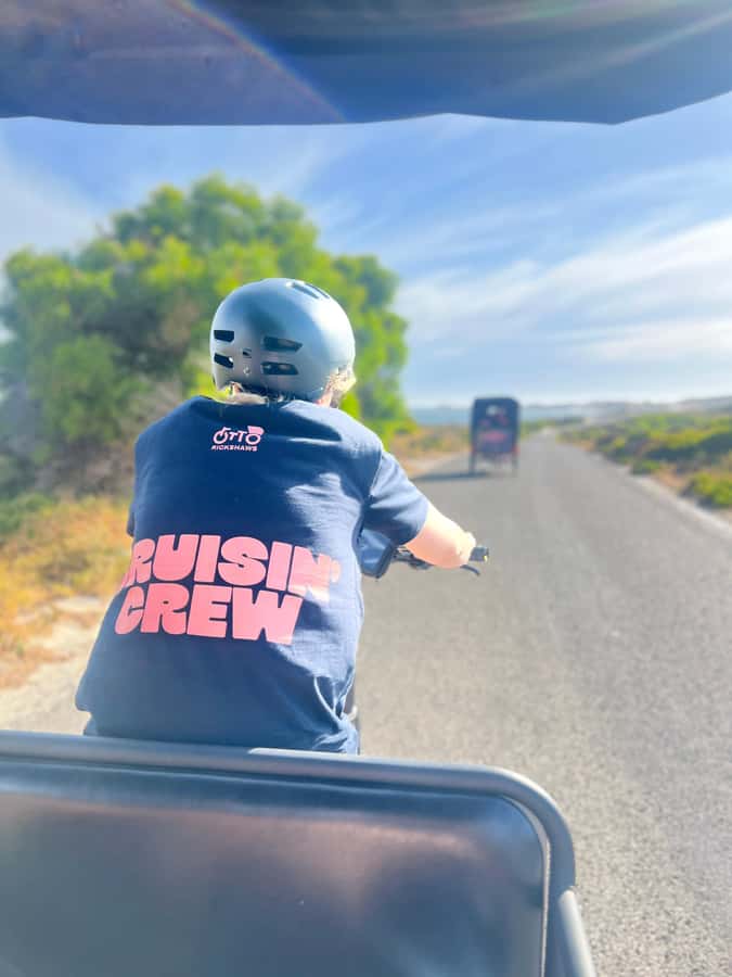 Rottnest Island - E-Rickshaw Tour with private guide - Parker Point and calm turquoise water