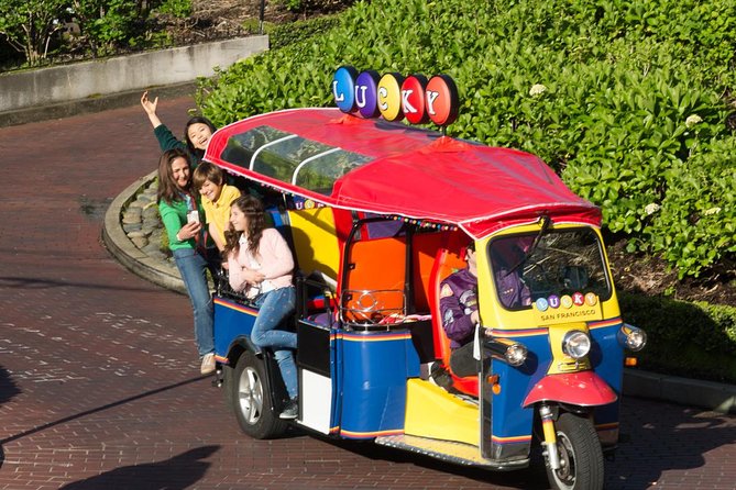 San Francisco Private Group City Tour - Lucky Tuk Tuk - The Presidio, Palace of Fine Arts, and Yoda