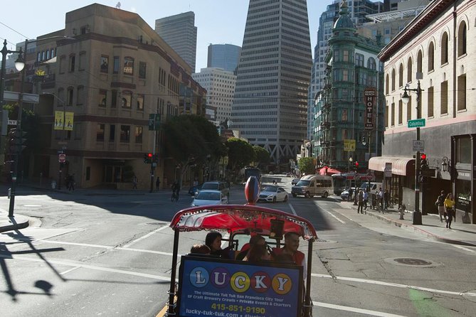 San Francisco Private Group City Tour - Lucky Tuk Tuk - Lombard Street, Union Square, and Fisherman’s Wharf