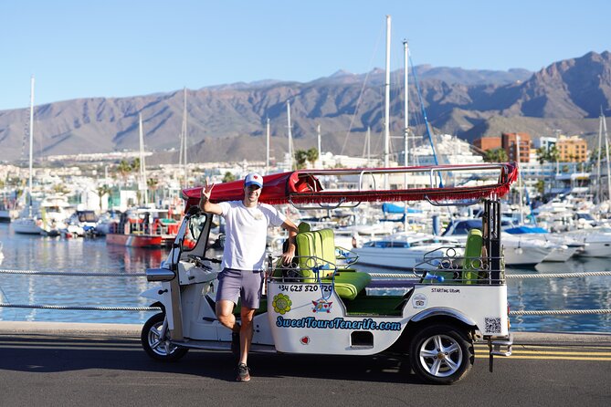 Secret Volcano Tour by Tuk Tuk in Costa Adeje - Puerto Colón and the story of Columbus