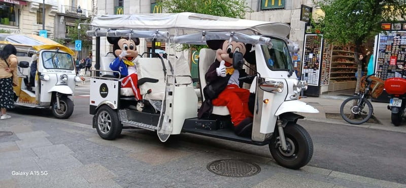 "See Madrid Differently: A Premium Private Tuk Tuk Ride" - Cibeles, Alcalá Gate, and the museum district