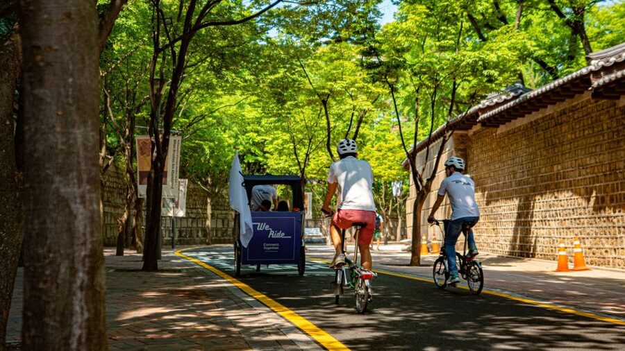 Seoul: Guided Small Group V.I.P Morning Pedicab Tour - Cheonggyecheon: Seoul’s urban stream