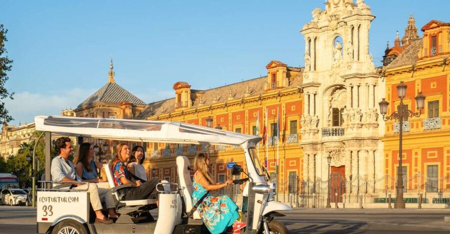 Seville: Private City Tour by Eco Tuk Tuk - Starting at APK2 Arjona and crossing the river
