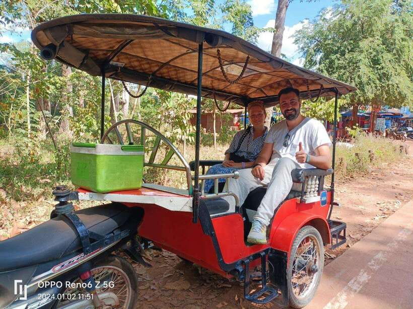 Siem Reap: Grand Circle Temples Tour With Private Tuk-Tuk - Traveling by private tuk-tuk