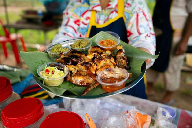 Siem Reap's Ultimate Street Food Tour by Tuk Tuk - A Cambodian-Inspired Cocktail at Achar Sva Street