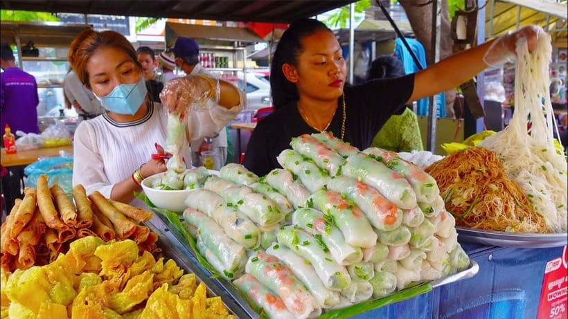 Siem Reap Street Foods Tour by Tuk Tuk with Personal Guide - Phsar Samaki and the ingredients behind Cambodian food