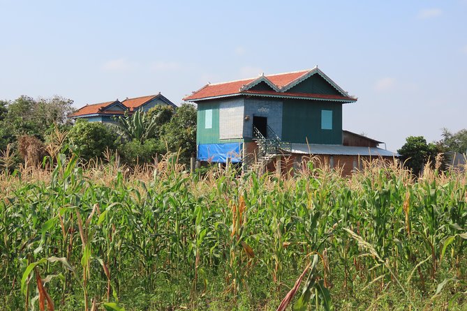 Silk Island & countryside of Phnom Penh by Tuk Tuk - Silk weaving in a family workshop