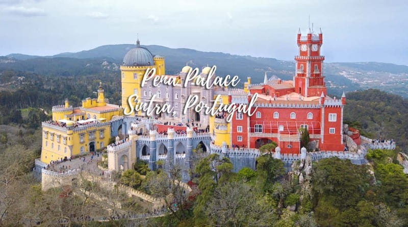 Sintra: Pena Palace and Park Entry Ticket with Tuk Tuk Ride - Arriving at Pena Palace and Park
