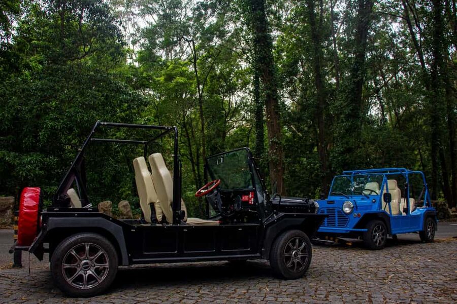Sintra: Vintage electric Tuk Tuk tour, Pena Palace 4/5 hours - Portela de Sintra and the first 15 minutes
