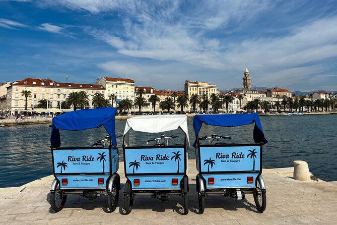 Split City Tour By Electric Rickshaw┃Riva Ride - Old Split, the Golden Gate, and Grgur Ninski