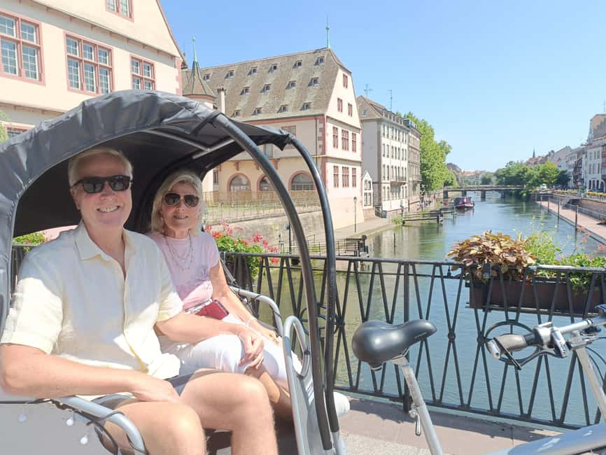 Strasbourg: Neustadt and Petite France in 1 Hour by Pedicab - Starting near Place du Corbeau
