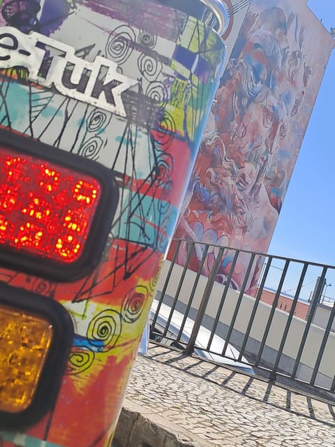 Street Art Lisbon: Tuk Tuk Tour - Graça, where old Lisbon meets street art