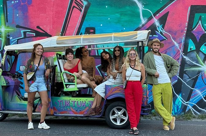 Street Art Tour by Tuk Tuk Joy - Marvila’s industrial setting and 8 Marvila