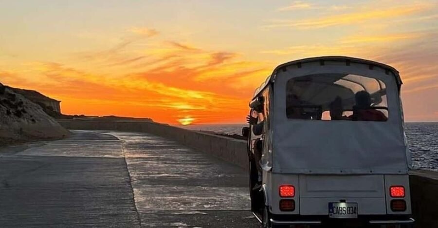 Sunset Tuk Tuk Tour in Gozo & Blue Lagoon (Comino) - Key points at a glance