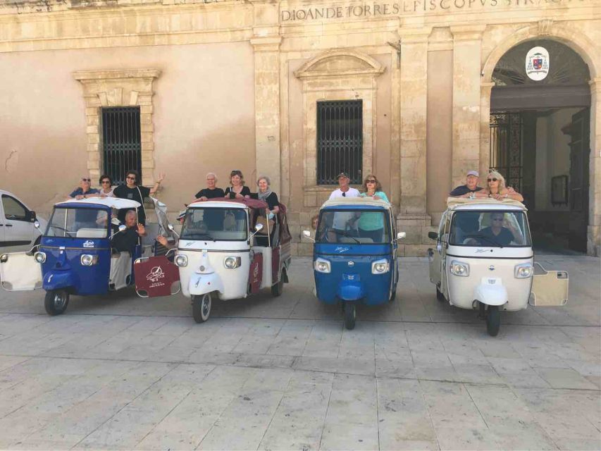 Syracuse: Private Tour of Ortygia on a Tuk Tuk - Starting at Ortigia’s folkloric market