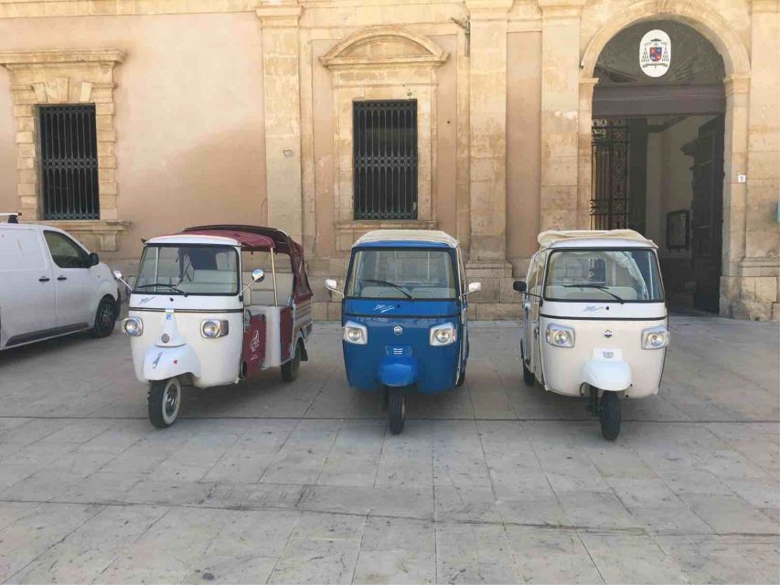 Syracuse: Private Tour of Ortygia on a Tuk Tuk - Maniace Castle at the island’s end