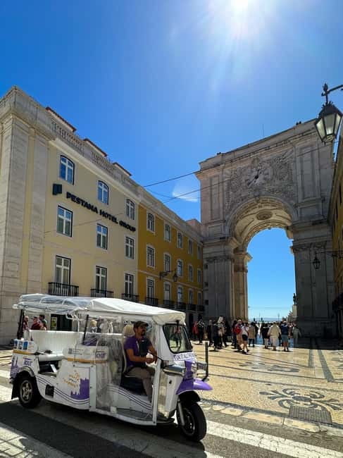 The 7 Hills of Lisbon Tuk Tuk Tour (4-hours) - Estrela Basilica and the Garden Stop