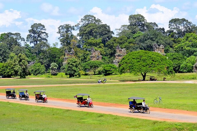 The Angkor Temples from Sunrise by Tuk Tuk - Preah Khan offers a quieter, wider complex