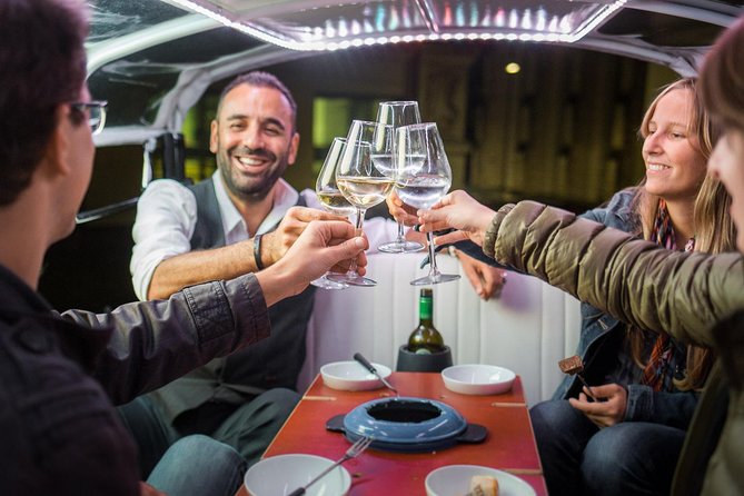 The Private Tuk Tuk Tour with one of The Best Fondues in Geneva! - Fondue, wine, and a Geneva city tour in one ride