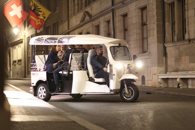 The Private Tuk Tuk Tour with one of The Best Fondues in Geneva! - A private eTukTuk keeps the group small