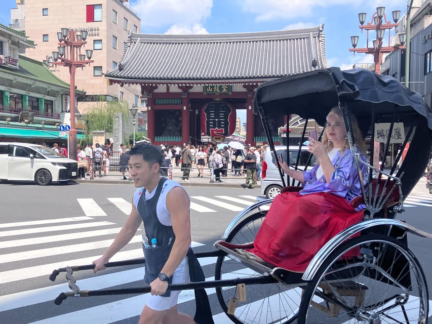 Tokyo: Asakusa Highlights Walking (OP : Rickshaw Experience) - Key points to know before you book