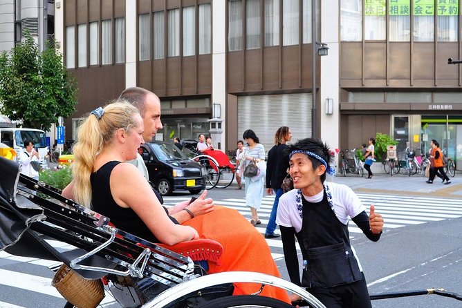 Tokyo Asakusa Rickshaw Tour - The old entertainment district and Rokku Street