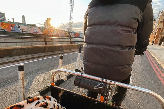 Touching Distance LONDON Rickshaw/Pedicab Private Tour - What the private format adds