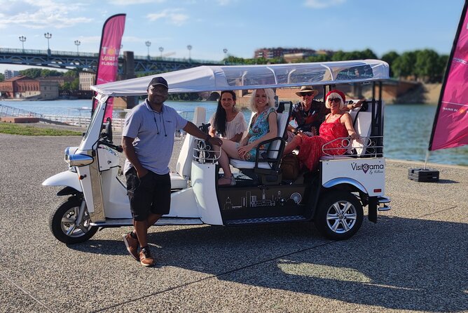 Toulouse Tour in Electric Tuk Tuk - Along the Garonne to Notre-Dame de la Dalbade