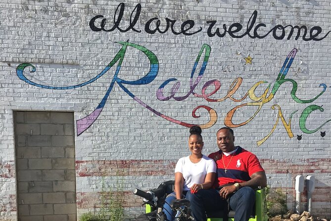 Tour of Downtown Raleigh on a Rickshaw, with Triangle Cycle Tours - What $120 means for your group