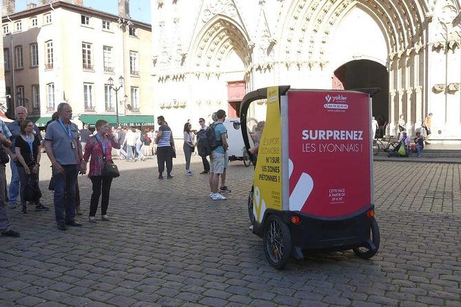 Treasure hunt in a Pedicab tour of Lyon - Price and value at $69.41 per person