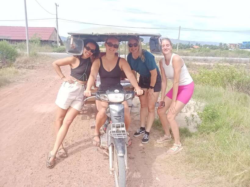 Trip with Local tuk tuk to Country side & Pepper farm... - Salt fields: Kampot’s working countryside