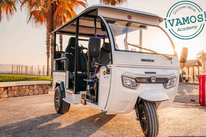 Tuk Tuk Adventure through Málaga with Spanish Crash Course - Key points to know before booking