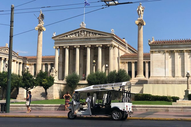 Tuk Tuk Athens Complete City Center Tour - 100% Electric (3 hour) - Lycabettus Hill and the five-minute uphill walk