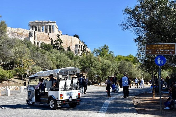 Tuk Tuk Athens Complete City Center Tour - 100% Electric (3 hour) - Passing Hadrian’s Arch and the Temple of Olympian Zeus