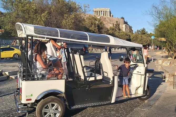 Tuk Tuk Athens Complete City Center Tour - 100% Electric (3 hour) - The Roman Agora and Tower of the Winds