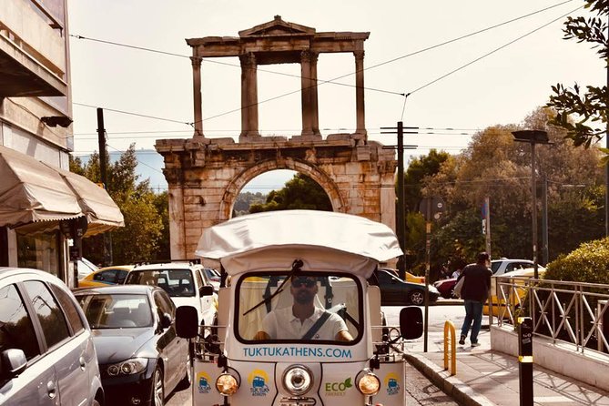 Tuk Tuk Athens Piraeus Cruises & Complete City Tour - Private 4 hours - Starting at the Unknown Soldier and the city center