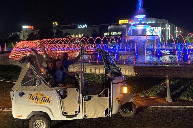 Tuk Tuk Bucharest Private Tour - Unique Experience. - University Square’s crowded architectural story