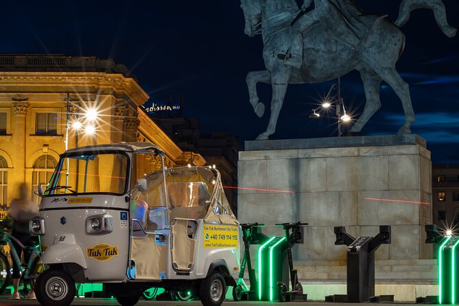 Tuk Tuk Bucharest Private Tour - Unique Experience. - Triumph Arch and the best photo opportunity