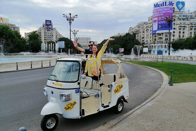 Tuk Tuk Bucharest Tour - Unique Experience in town! - Choosing one, two, or three hours