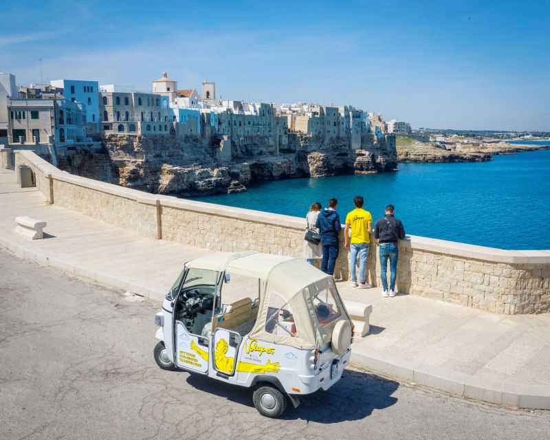 Tuk Tuk Coastal Tour - Pickup in Polignano a Mare