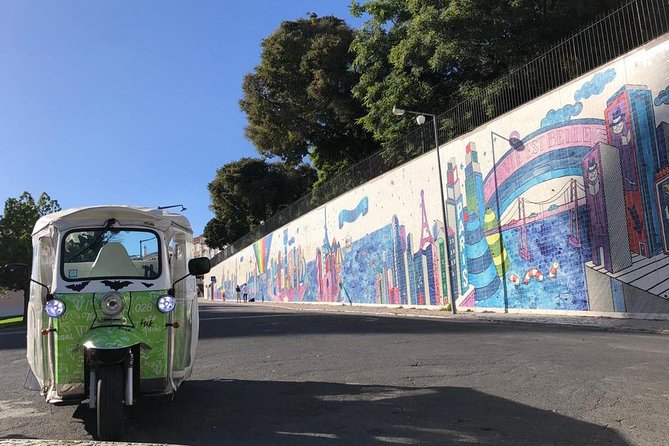 Tuk Tuk Lisbon: Exploring Urban Art - Graça’s poets, writers, and two viewpoints