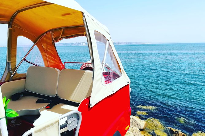 Tuk Tuk Lisbon Guided tour! 100% PRIVATE & PERSONALIZED - Alfama, ginjinha, and Lisbon’s oldest lanes