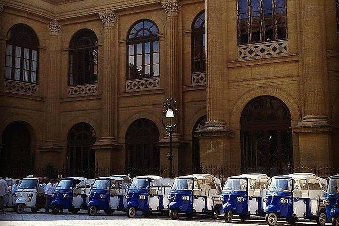 Tuk tuk ride, ape car - Starting near Palermo’s southern waterfront