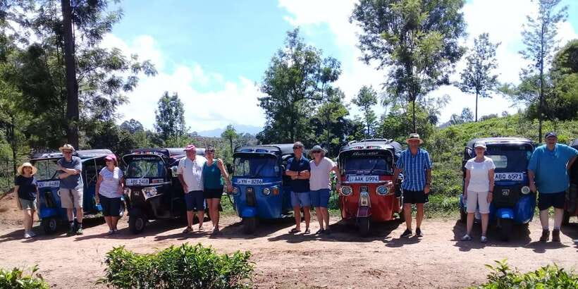 Tuk-Tuk Safari Liptons seat,Tea Fields Hike,TeaFactory Tour - Timing, comfort, and what to bring