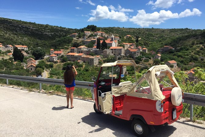 Tuk Tuk Sightseeing Tour of Hvar - Fortica Fortress and the First Big View
