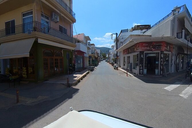 Tuk Tuk Sissi Ride 2 hours private tour - Potamos Beach and the Malia Palace view