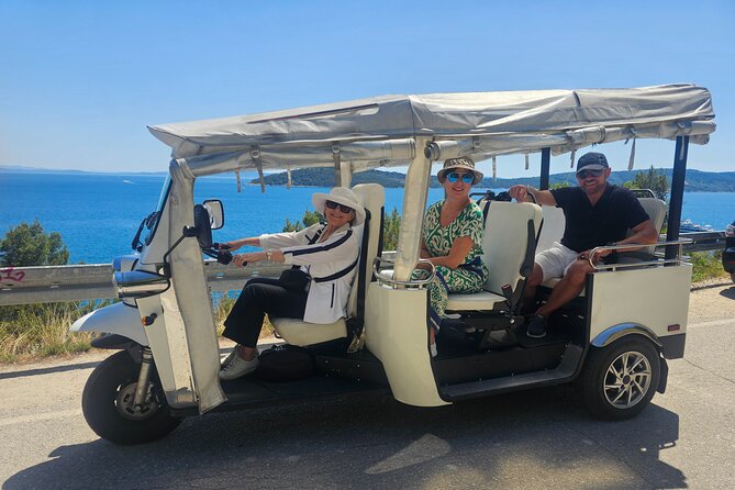 TUK TUK Split Sightseeing Adventures - Kašjuni Beach is the prettiest pause for many visitors