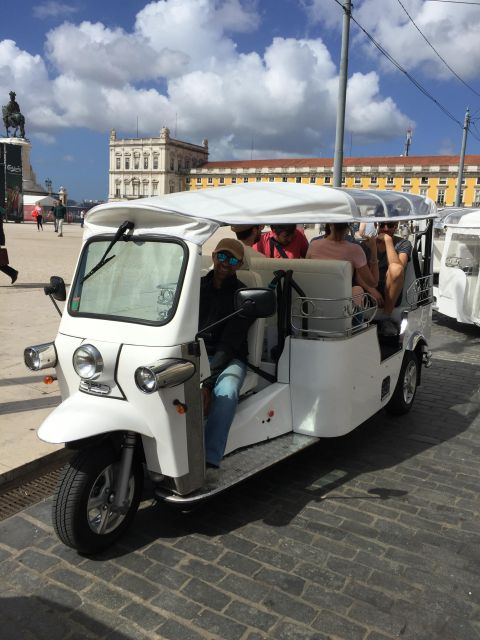 Tuk Tuk Tour historic central Lisbon - Lisbon’s Old Center from an Electric Tuk Tuk